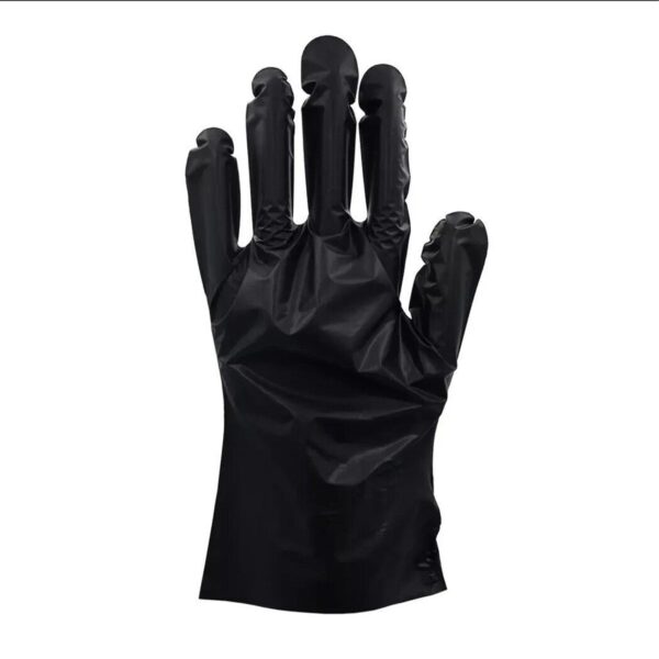 Einweghandschuhe 200 TPE Schwarz (XL) – Bild 2