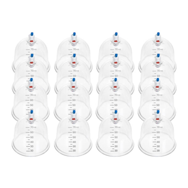 Blau Vital Schröpfglas Set
