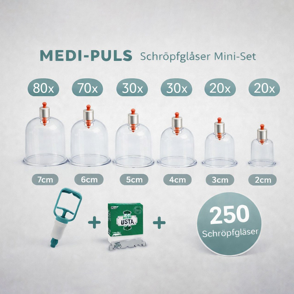 Schröpfgläser Mini-Set Günstig